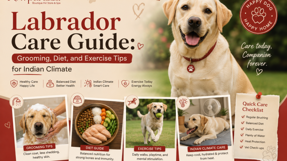 Labrador Care Guide- Grooming, Diet, and Exercise Tips for Indian Climate